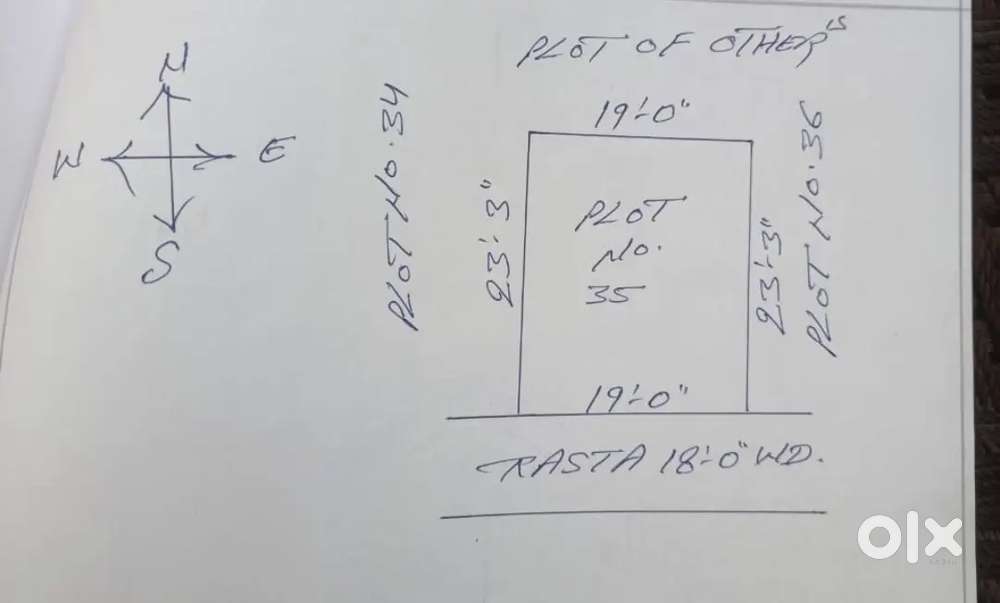 Saint marry school, Dhariya Doc wali gali me 1600rs per gaj rate h.