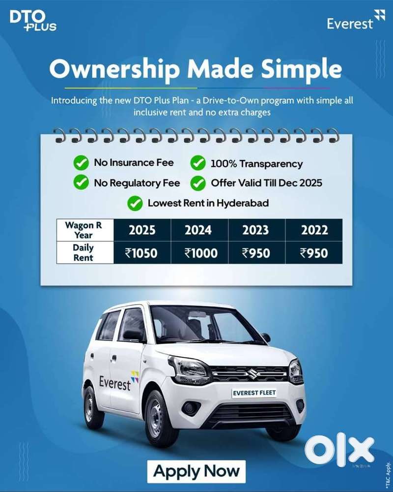 Driver Wanted: Join Everest Fleet’s D2O Program Today!