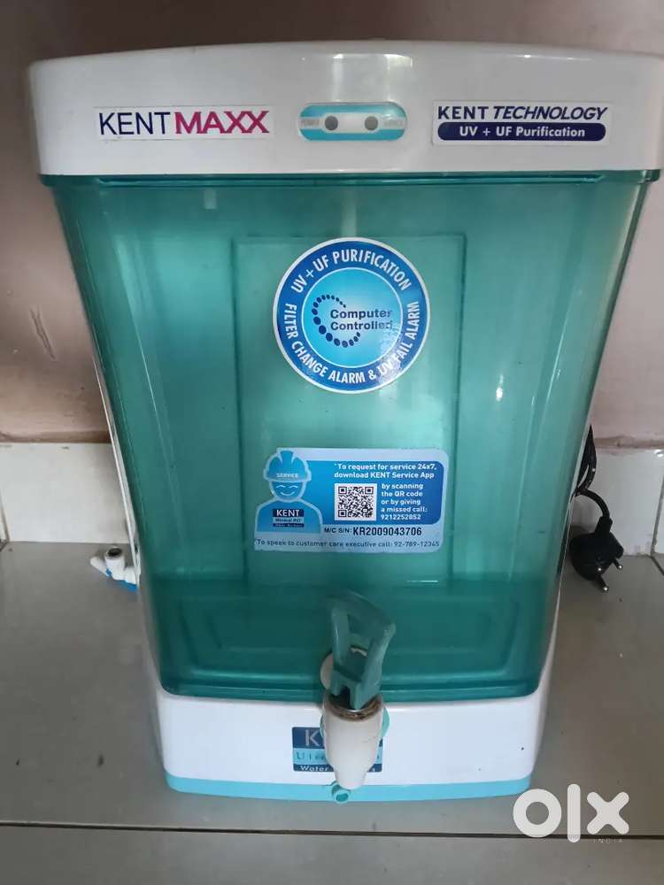 Kent water filter and induction stove