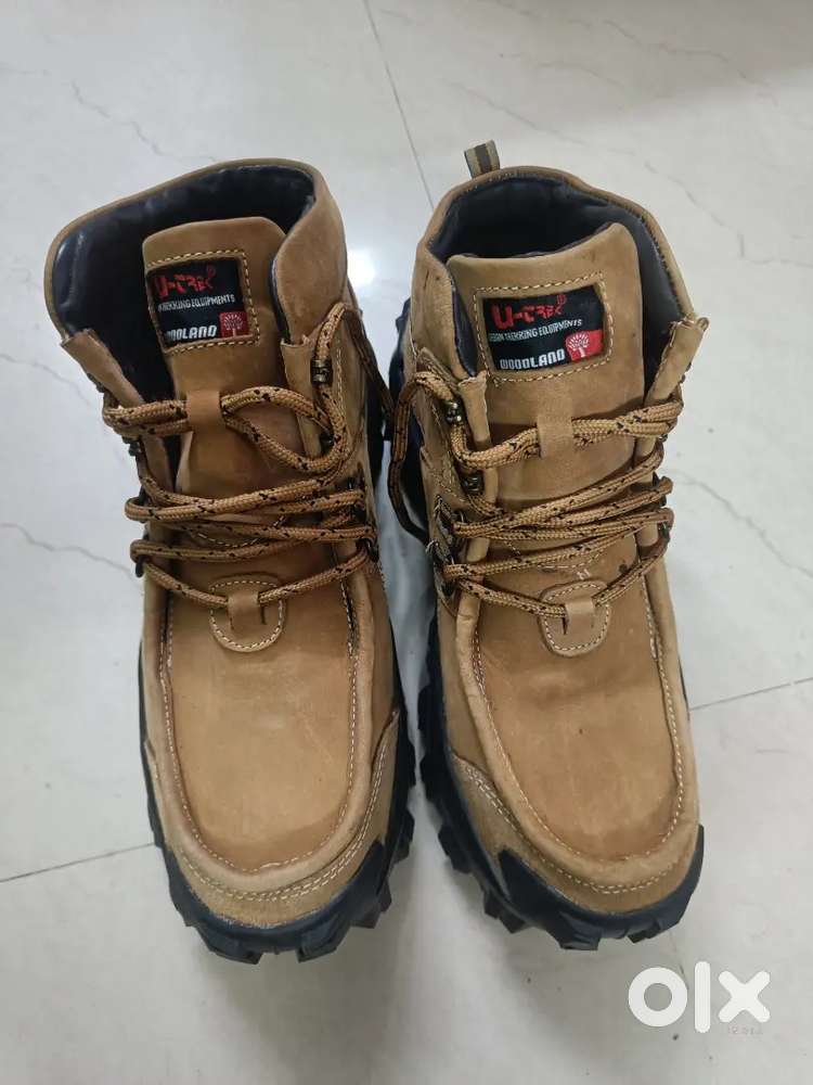 Woodland high boot shoe