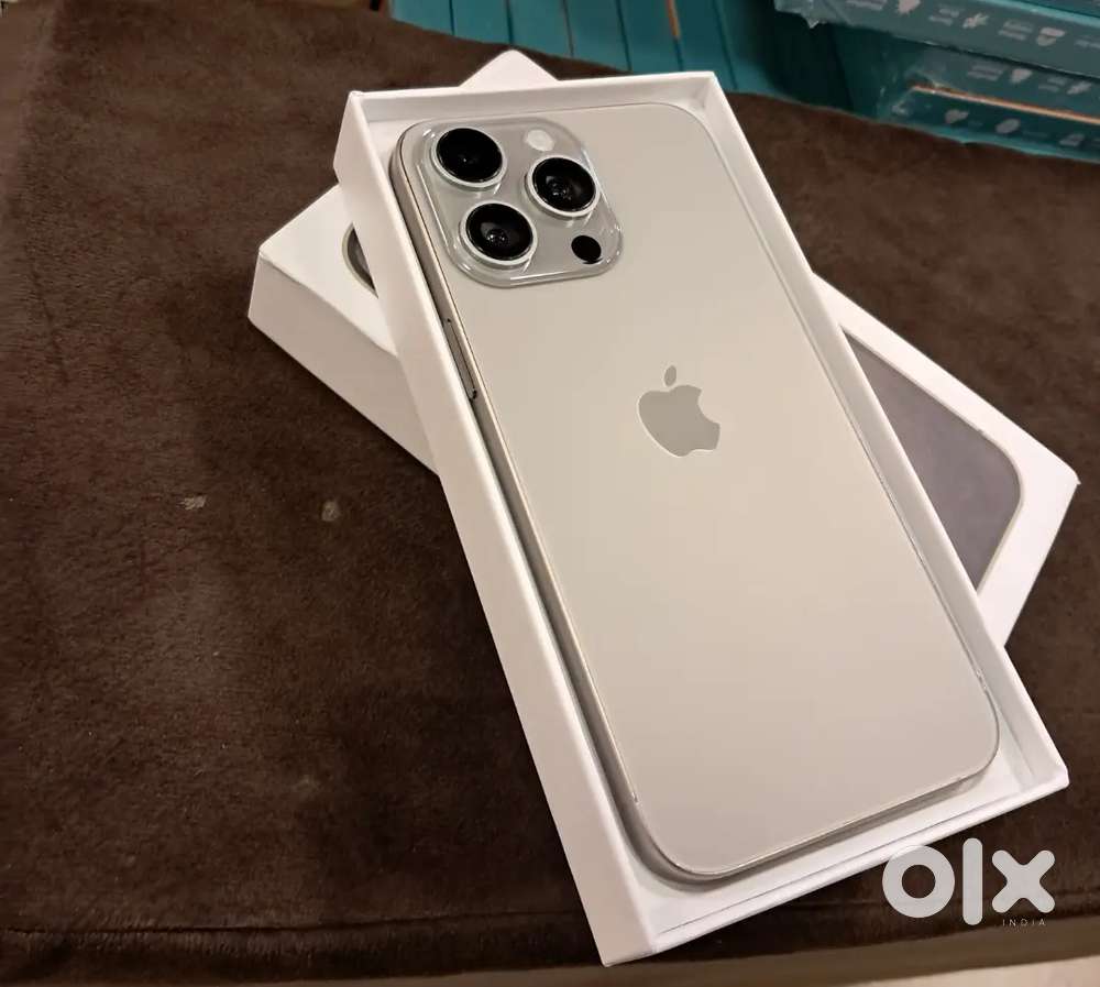 IPhone 15 pro it's a imported mobile like new box bill everything hai