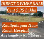 kovilpalayam near by dtcp plot sale