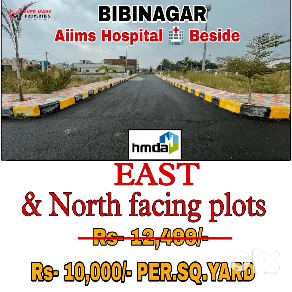 HMDA Gated community Low Budget Highway facing plots for sale