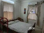 1st floor house 2 b hk furnished with A/C chalikkavattom family/bachae