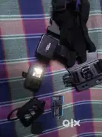 Go pro 10 all mic adapter three batteries