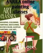 ANJULA online painting  classes