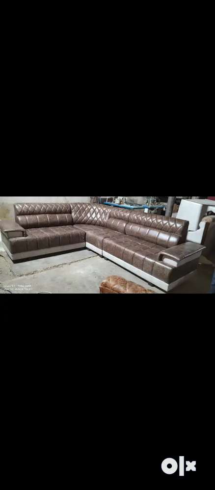 Brand new Lethar sofa set