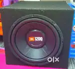JBL Woofer 12 with amplifier 2 Chanel