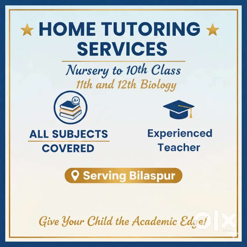 Home tutor Available