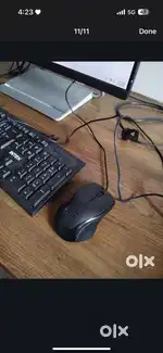 Computer cpu and mouse