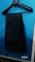 Black Three piece coat pant with tie .. urgent sell
