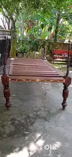 Massive antique Rose wood cot for sale.