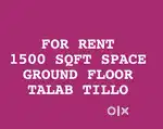 Space for Ground floor