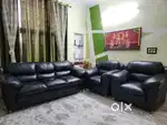 Premium leather 5 seater sofa set