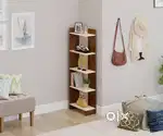 BLUEWUD Lagoon Bookshelf Cabinet Book Rack Organizer with shelves