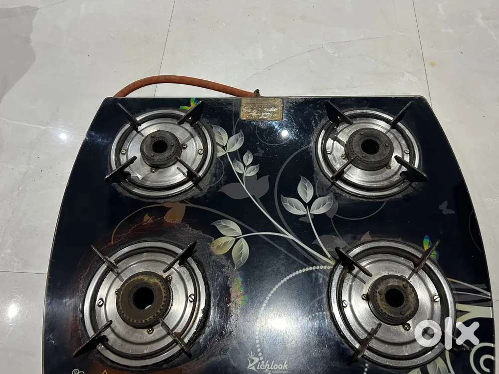 4 burner chula in good condition