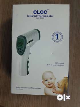 Product Details:This thermometer is designed to be non-invasive.Condition: GoodFeatures:i] Fast Meas...
