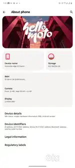 Moto edge 50 fusion 12/256