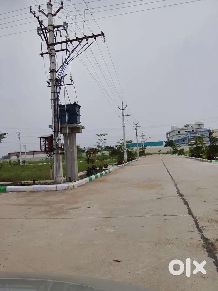 రాజధానికి సమీపంలో NH65(VJA-HYD)కి 200మీటర్లలో CRDA ఓపెన్ ప్లాట్స్ కలవు