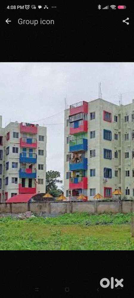 A 2BHK flat will be sold. Nice environment. Park, puja mondap, lift