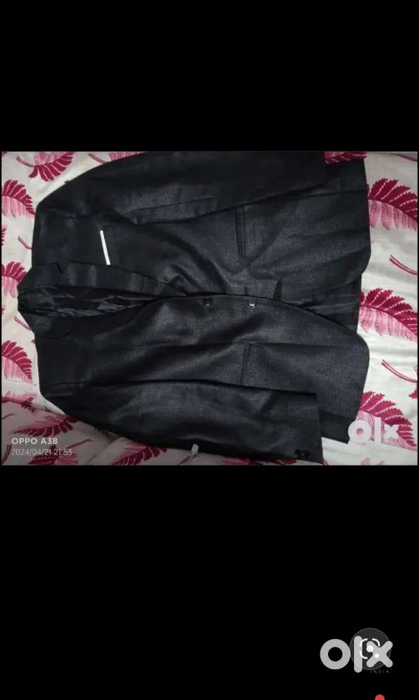 Black blazer jacket for men XL size