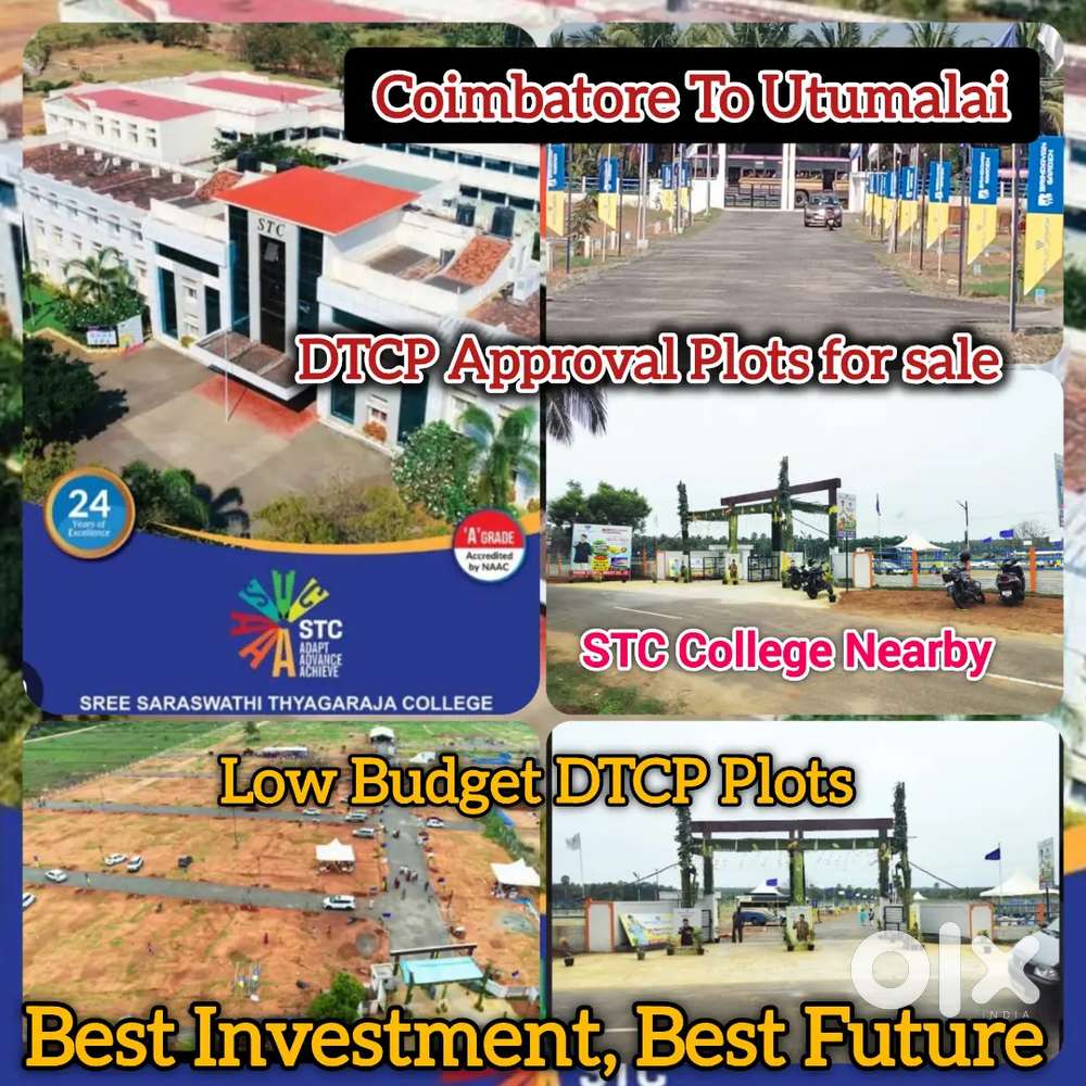 Low Budget DTCP Plots For Sale In Pollachi