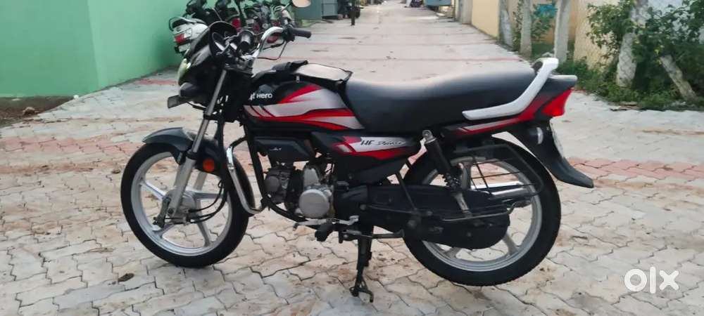 HERO HF DELUXE; MODEL 2020 TO 2021; SELF ALLOY; BLACK & RED COLOUR  ..