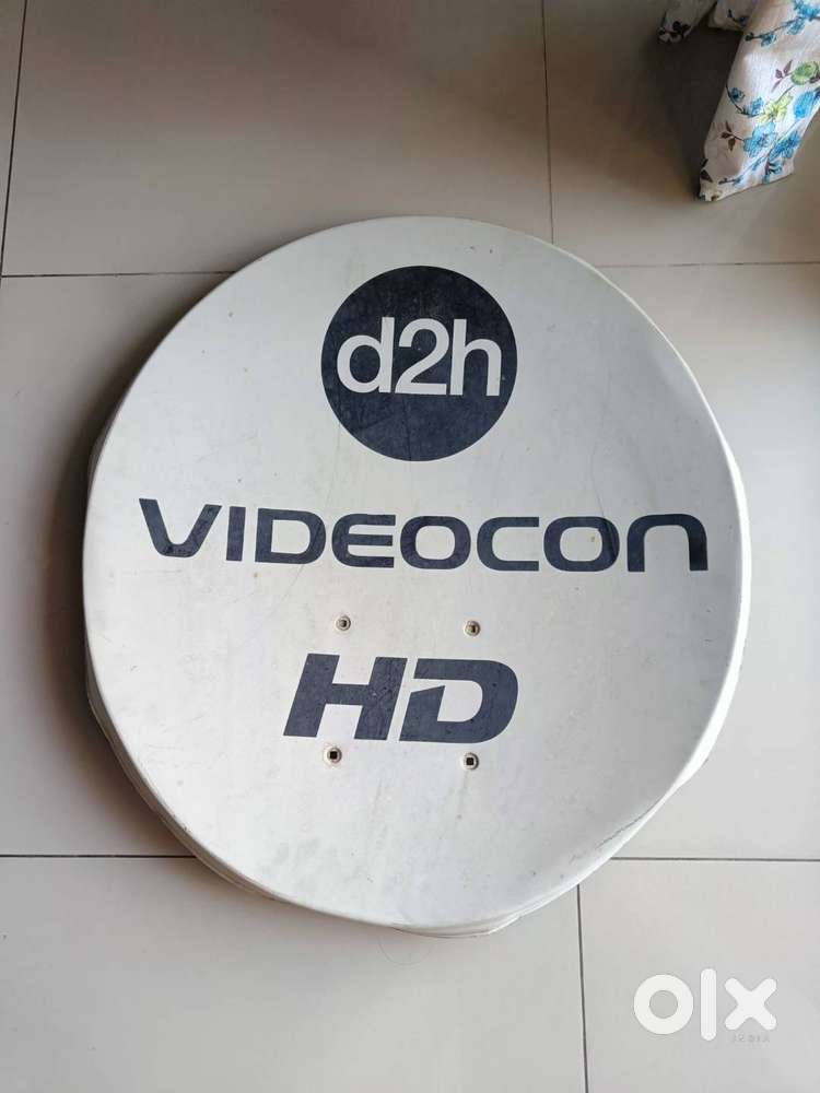 Selling Videocon D2H set top box, Dish, Camera, Remote, Cable 7 meter