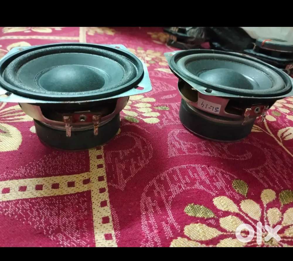 Sony 4 subwoofer speaker pair working condition