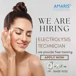 Permanent hair removal for ladies free training freshers welcome