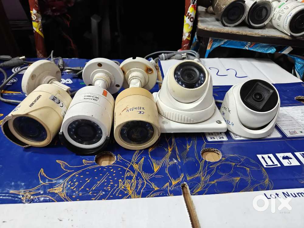 Hikvision dom and bullet camera all in Fixed price 2500