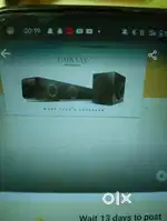 Urgent selling sound bar