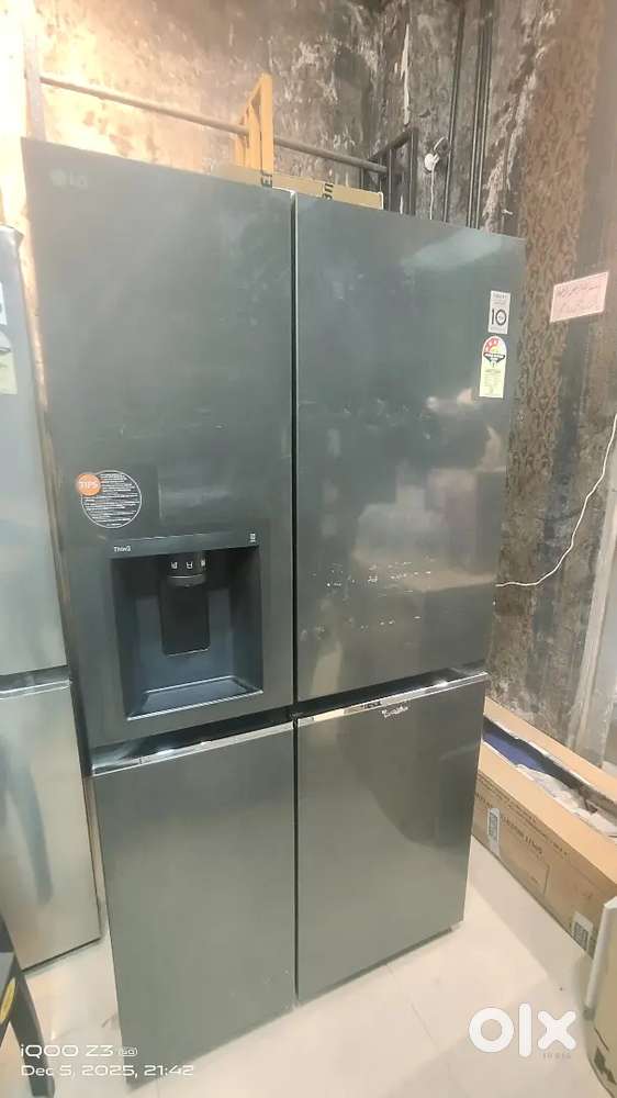 LG 630 L, 3 Star, Frost-Free, Double Door, Door Cooling+,