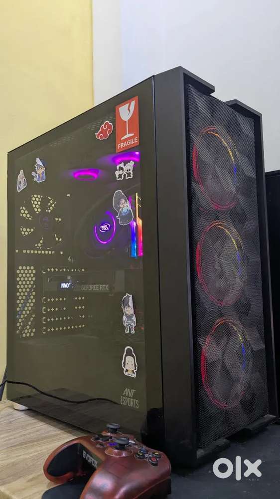 ANT ESPORTS ICE 521MT cabinet for pc desktop computer 3 RGB fans