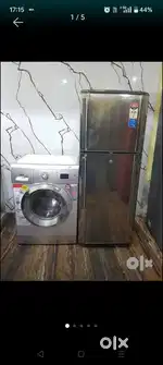Ifb 6kg front load fully automatic washing machine and fridge 1755+9