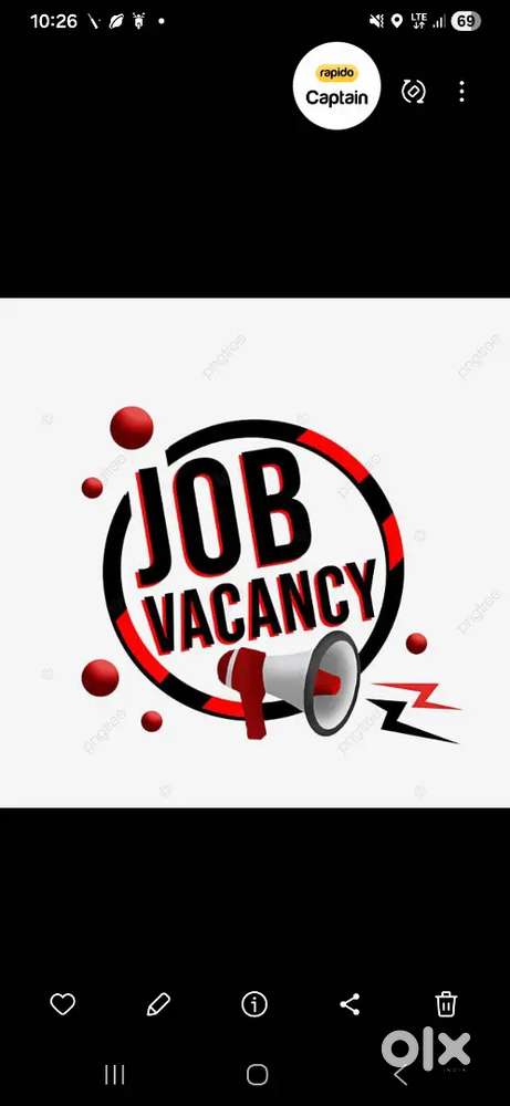 Driver job aren't requirmwnt