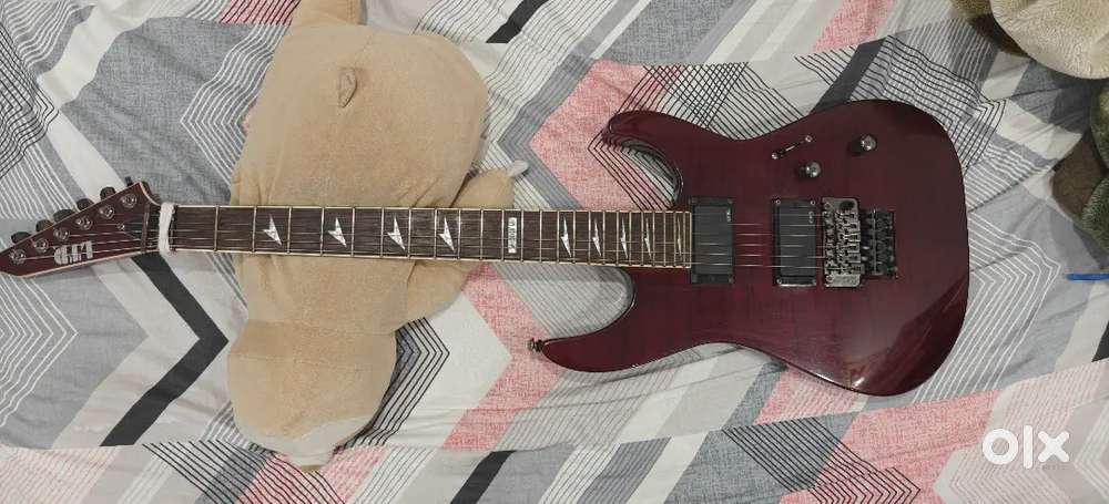 electric guitar, emg active, ltd guitar