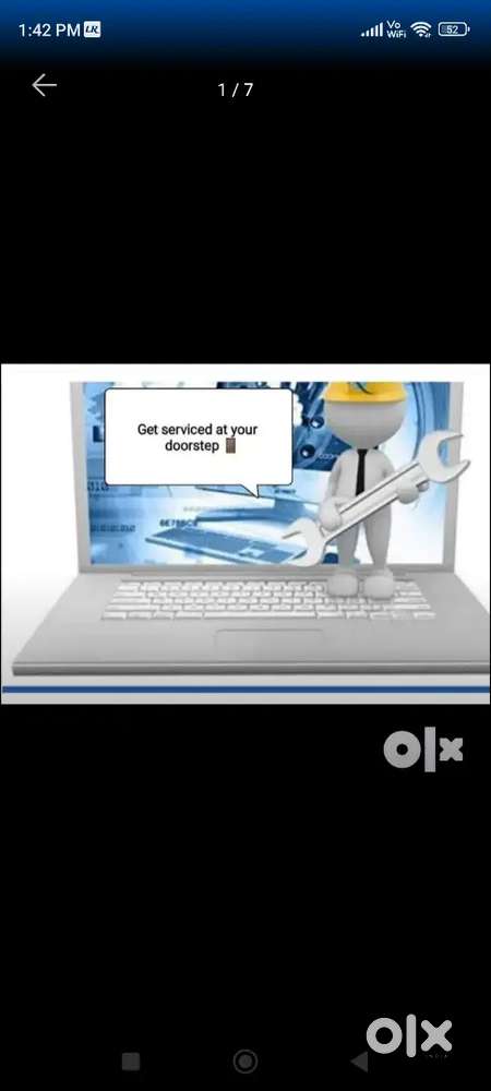 Service at your doorstep laptop desktop printer cctv etc
