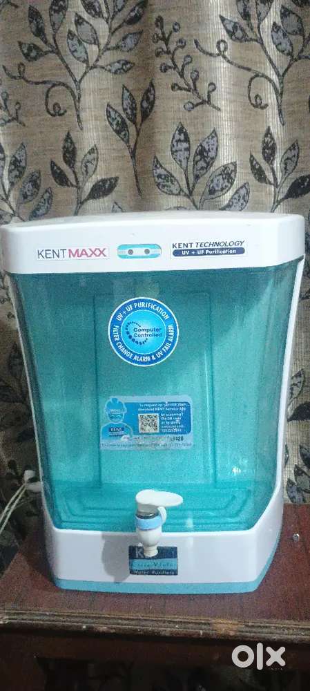 Water Purifier (Kent Maxx UV+UF)