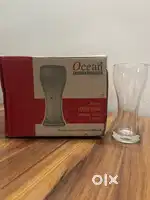 Juice shop glass jar for sale in new  box 350ml ready to give