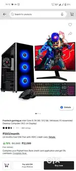 Frontech gaming pc Intel Core i5 Assembled Desktop Computer