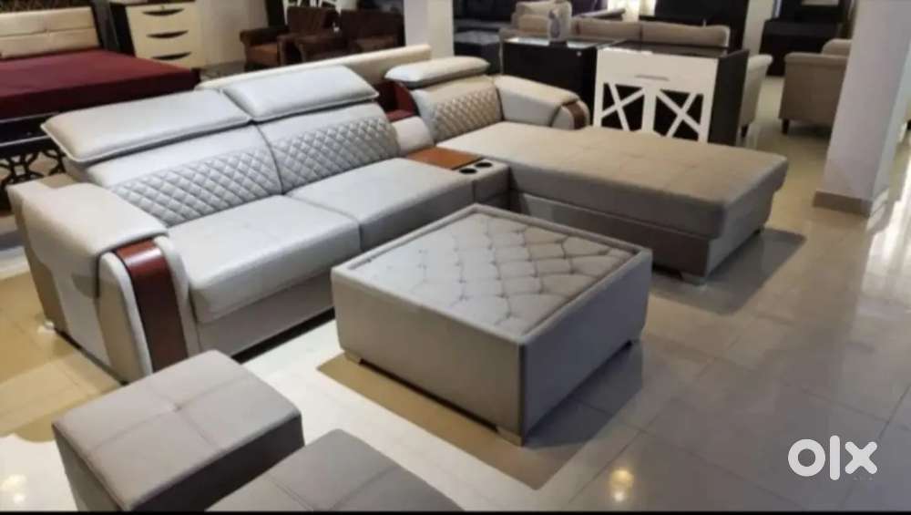NEW L TYPE LONGER SOFA MANUFACTURING AT ZAM ZAM FURNITURE