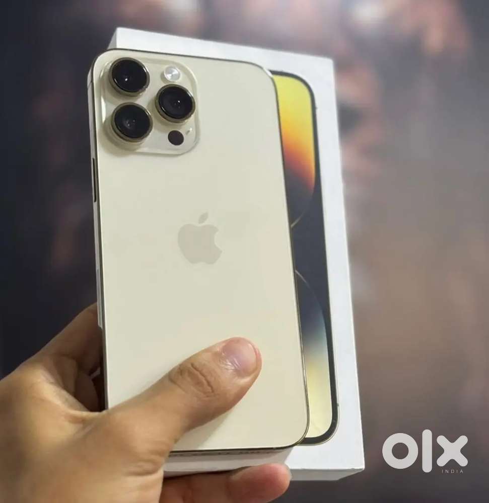 IPHONE 14 PRO MAX  GOLD COLOUR  WE HAVE A STORE CALL ME REFURBISHED