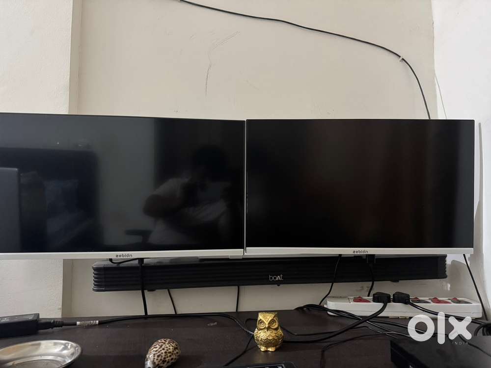 Trading setups Zebion 24 inch two screen and dell pc