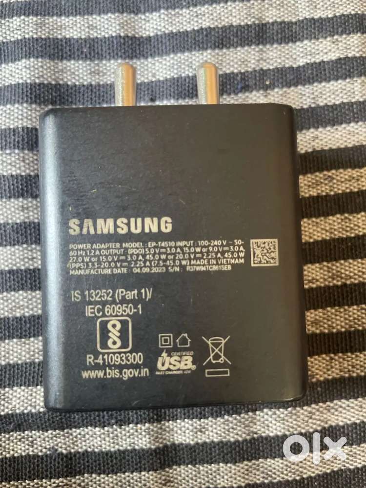 Sumsung charger 45 watt