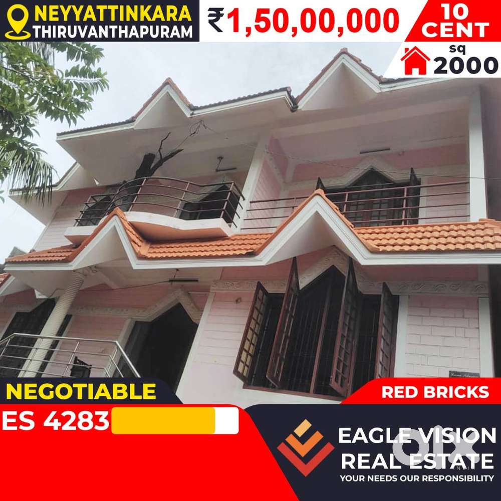 10 cent Residential Cum Commercial  Plot Neyyattinkara