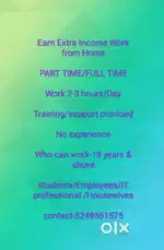 Online Work for students, housewives,etc