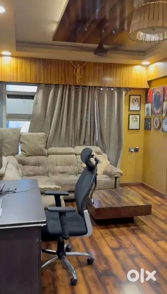 1BHK BHARAT ECOVISTA FURNISHED 55 LAKH WITH CAR PARKING