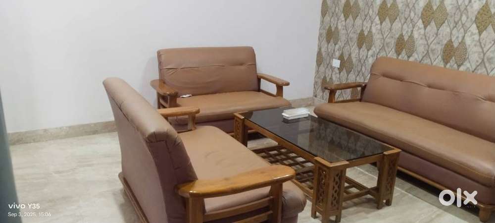 Sofa set made in sangwan wood