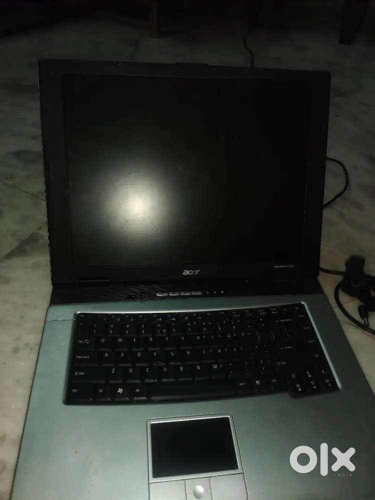 Laptop parts and charger.